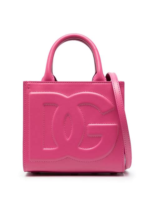 dolce gabbana pink tote|dolce & gabbana denim bag.